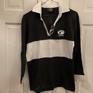 Guiness rugby shirt NWT size 14-16